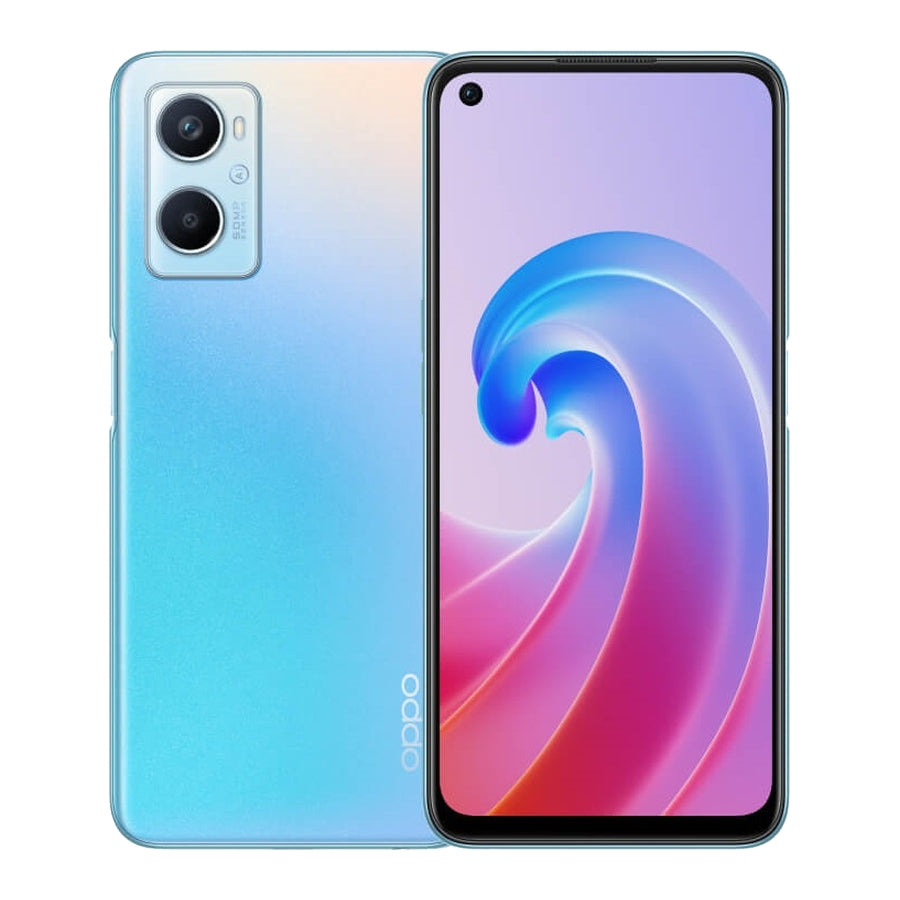 Oppo A96 - 8GB + 5GB Extended RAM - 128GB ROM/Storage - PTA Approved - Sunset Blue