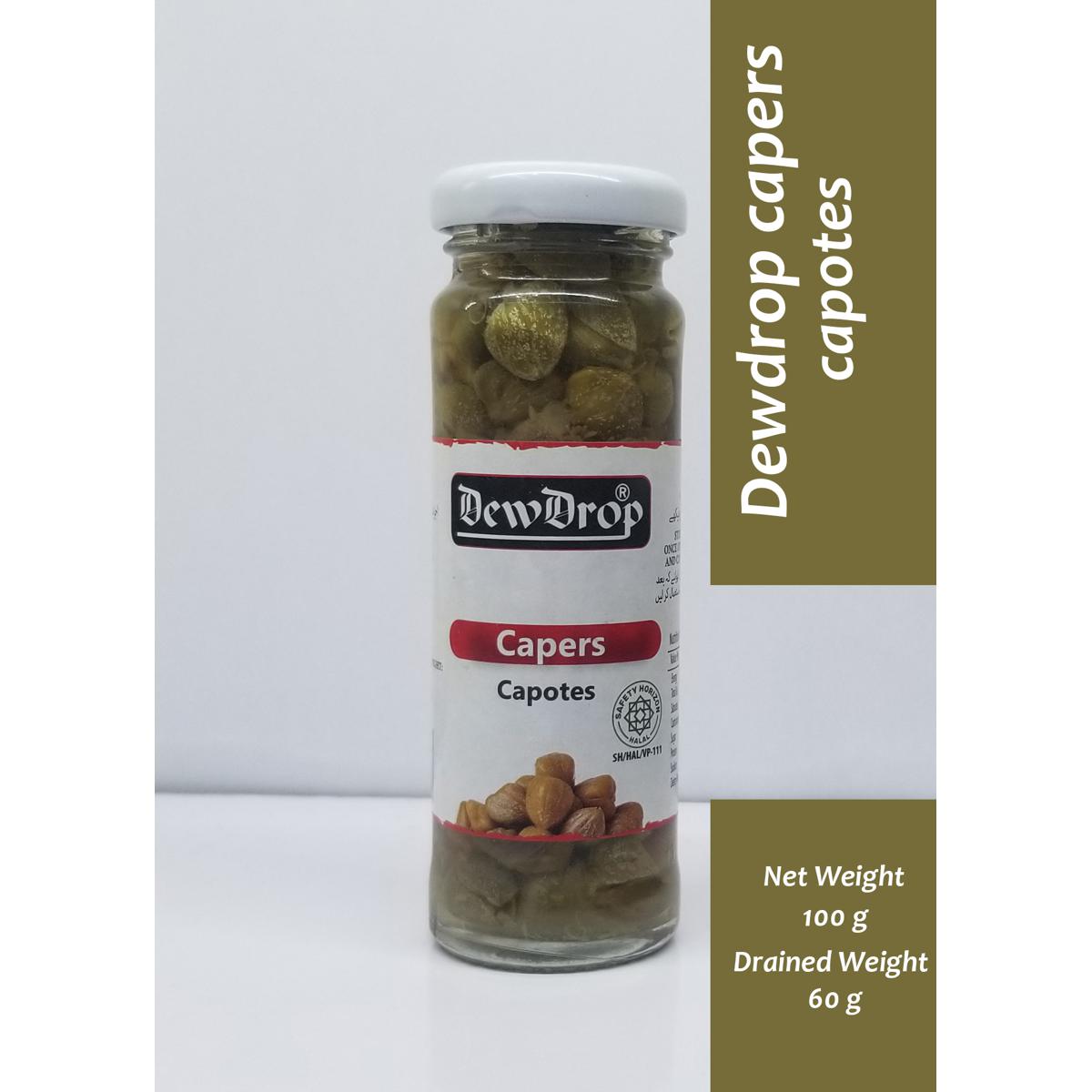 DewDrop - Capers 100 G- Pack Of 12