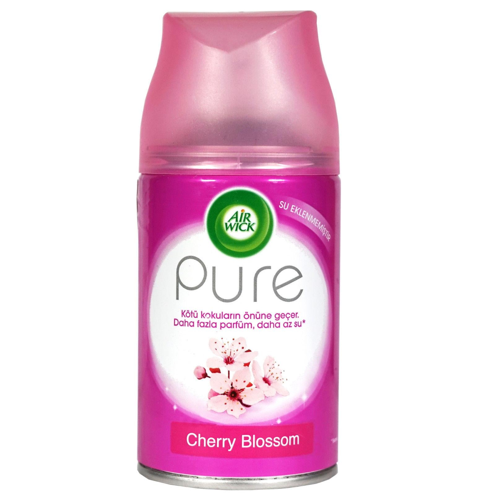 Airwick - Automatic Refill - Pure Cherry Blossom - Air Freshener - Room Spray - 250ml