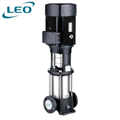 LEO - LVR-2-15 - 1500 W - 2 HP (IE2) -  Vertical Multistage Booster  - HIGH PRESSURE Pump - SIZE 1 1-4" X 1 1-4" - THREE PHASE - European STANDARD
