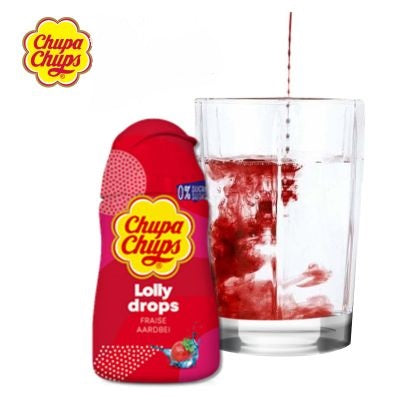 Chupa Chups - Lolly Drops - Sugar Free - Cherry - 48 ML