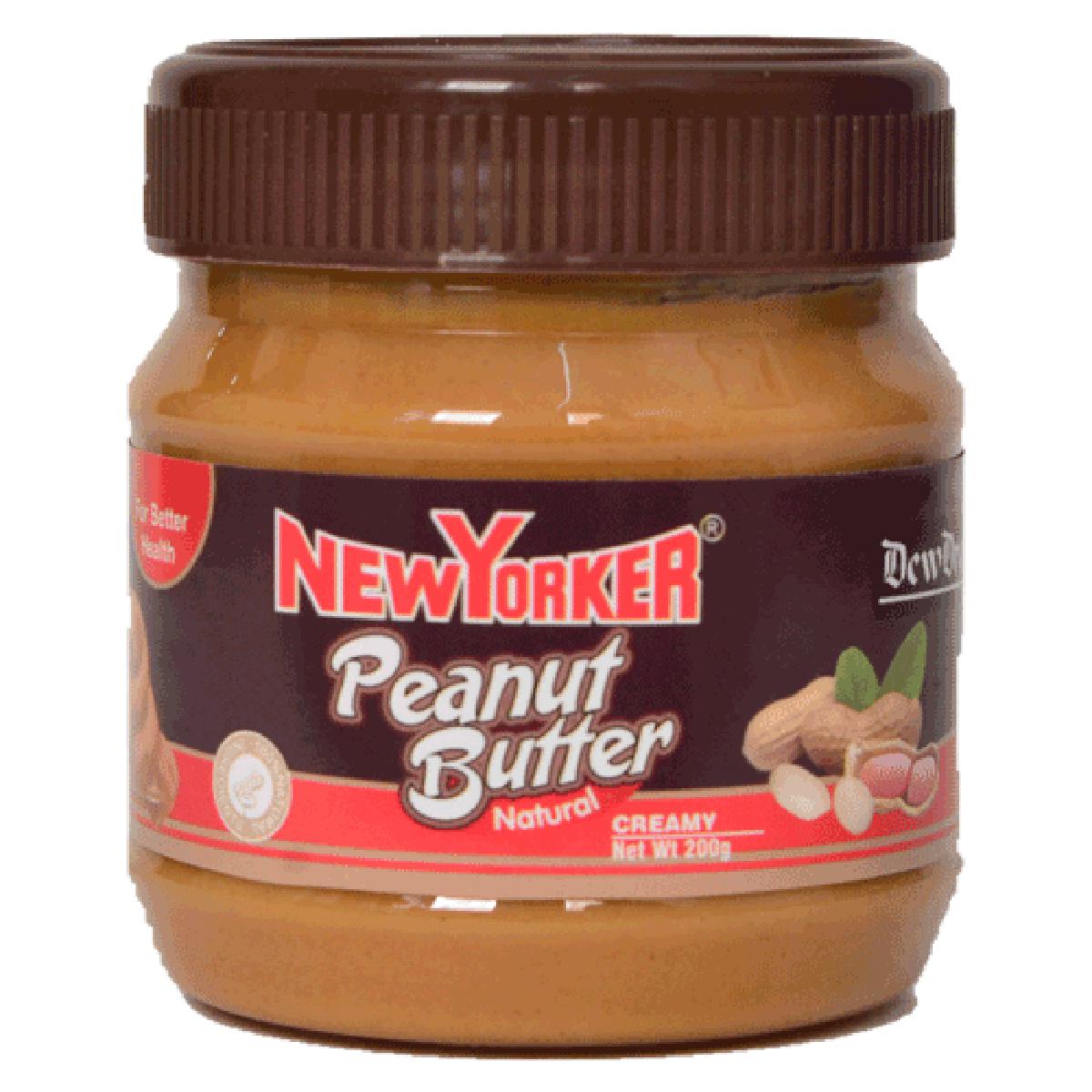 New Yorker - Peanut Butter 200 G Creamy- Pack Of 12