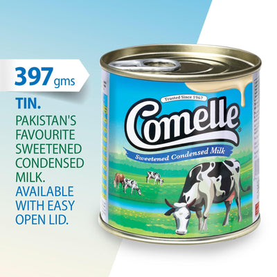 Comelle - Full Cream Sweet Condensed Milk - 397g (48 Cans)