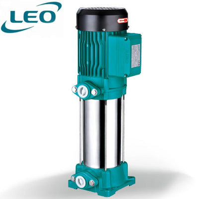 LEO - EVPM-2-11 - 1800 W - 2.5 HP -  Vertical Multistage Booster  - HIGH PRESSURE Pump - SIZE 1" X 1" European STANDARD