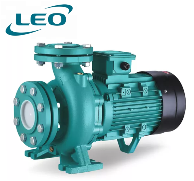 LEO - XST-40-160-40 - 4000 W - 5.5 HP - Clean Water HEAVY DUTY Centrifugal Pump With FLANGES  - 380V~400V THREE PHASE - SIZE :- 2 1-2" x 1 1-2 " - European STANDARD