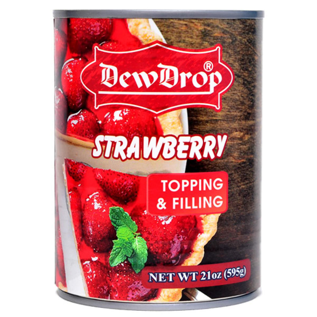 Dewdrop -  Pie Filling 595G Strawberry- Pack Of 12