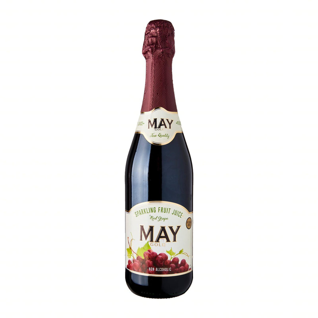 May Gold - Sparkling Fruit Juice - Red Grape Juice - 750 ML