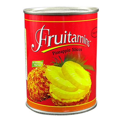 Fruitamins - Pineapple - 565 grams - Sliced - Thailand