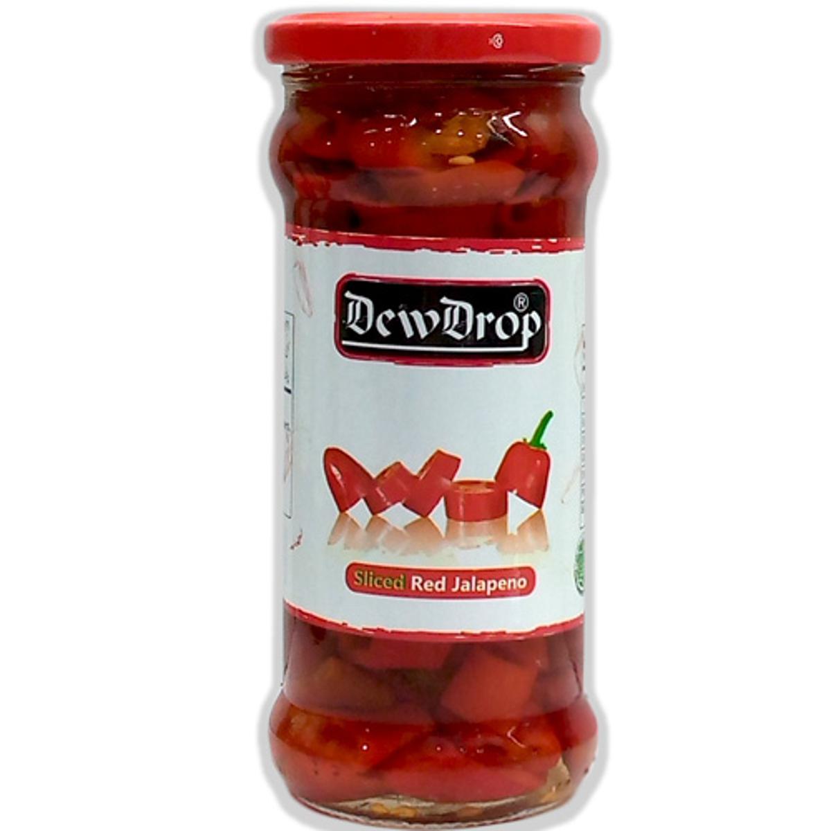 Dewdrop - Jalapeno Red - Sliced - 420 G - Pack Of 12