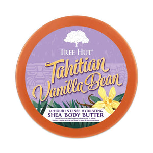 Tree Hut - 24 Hour - Intense Hydrating - Shea Body Butter - Tahitian Vanilla Bean - 7oz,