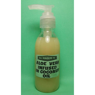 Al Haques - Aloe Vera Infused Coconut Oil 125Ml (Al Haque Oil)