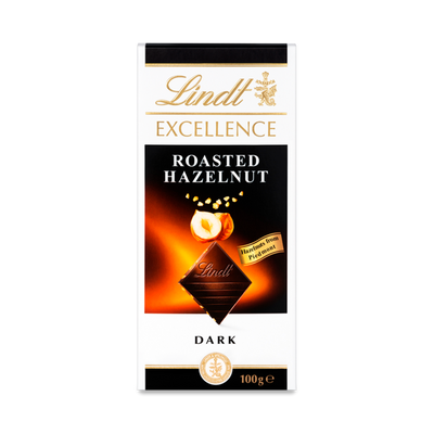 Lindt Excellence Dark Hazelnut Bar 100g