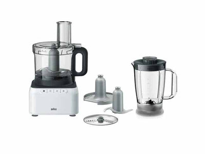 Braun - PurEase - Chopper 2 in 1 - 800 W - FP3131 WH