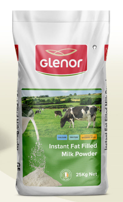 Glenor - Instant Fat Filled Milk Powder - 25 KG