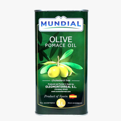Mundial - Spanish - Pomace Olive Oil - 1000 ML (1L) Tin