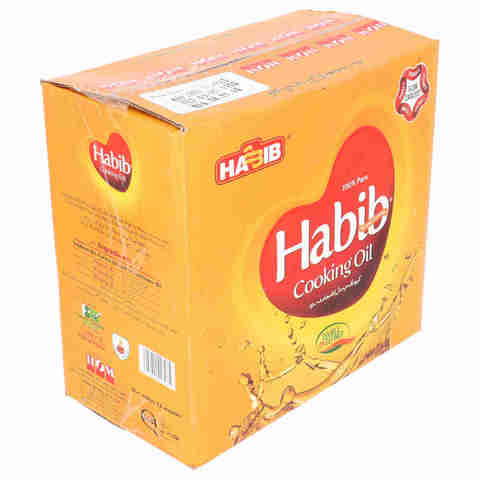 Habib - Cooking Oil - Double Refined - 1Lx5 (Pouches)