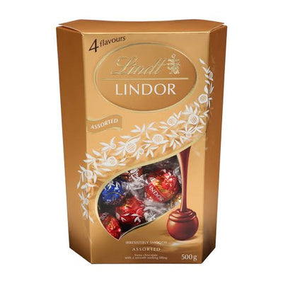 Lindt - Lindor Assorted -  Ball Chocolate - Truffles Box - 500g