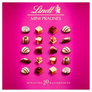 Lindt - MINI PRALINES - Fine Assorted Chocolates - Candy Gift Box - 100 gm