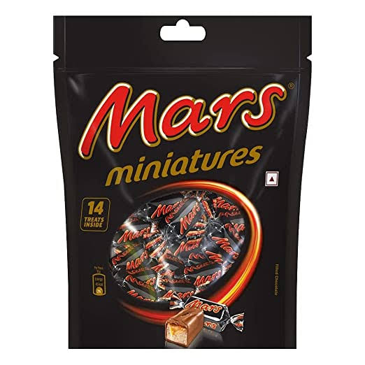 Mars - Minis - Milk Chocolate - Bars - 150 gm