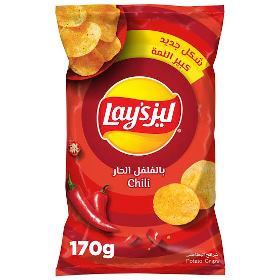 Lay's -  Chili Potato Crisps - 170g