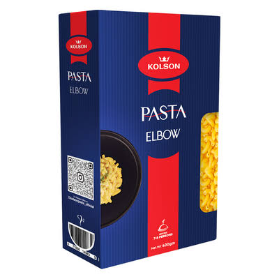 Kolson Elbow Macaroni - 400 gr
- 6 packs