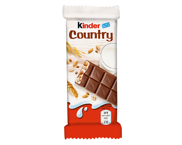 Kinder Country - Chocolate with Cereal- 23.5 gm x 40pc (940 gm)