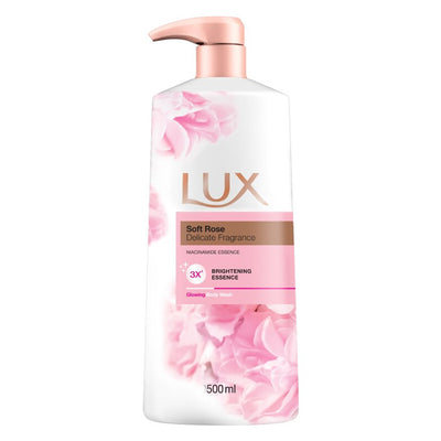 Lux - Soft Rose - Body Wash - Shower Gel - 500 ml (Imported)