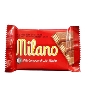 Milano - Milk Chocolate With Wafer - Box 24 Pcs