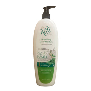 My Way® - Daily Moisture - Aloe Vera & Jasmine - Vitamin E + Whitening Lotion - 500 ml