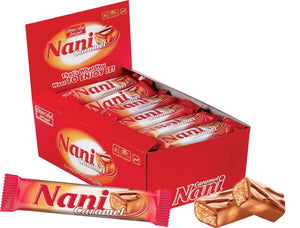 Shirin Asal - Nani - Nougat & Caramel Coated Regular Chocolate Bar (Imported) - Box of 30