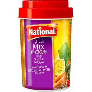 National Foods - National Mixed Pickle - 1000gm - 2x Jars