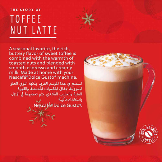 Cápsulas Dolce Gusto Starbucks Toffee Nut Late – Do it Center