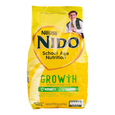 Nestle - Nido - Growth Pouch - School Age Nutrition Powder - Fortified - 900g