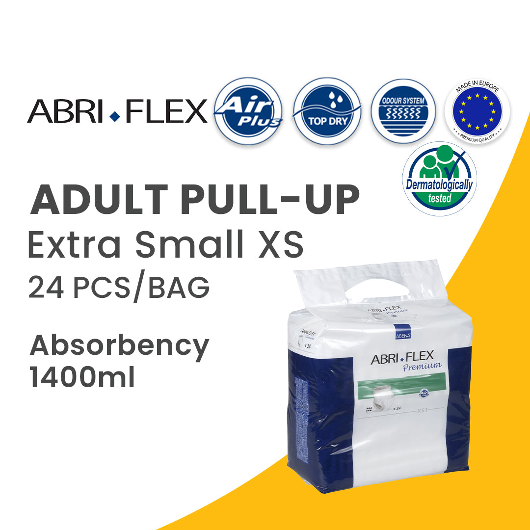 ABRI-FLEX PREMIUM - Pull Up Diapers - Extra Small - 45 - 70 cm- 24 pieces