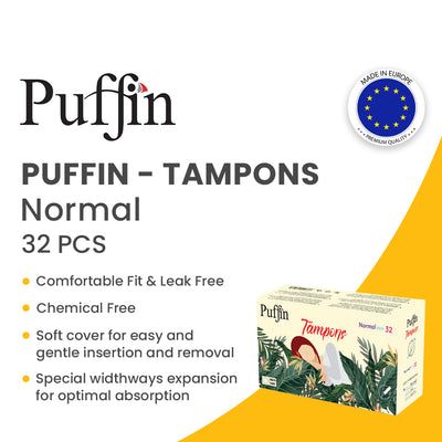 Puffin - Tampons - Normal - 32 pcs