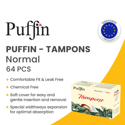 Puffin - Tampons - Normal - 64 pcs