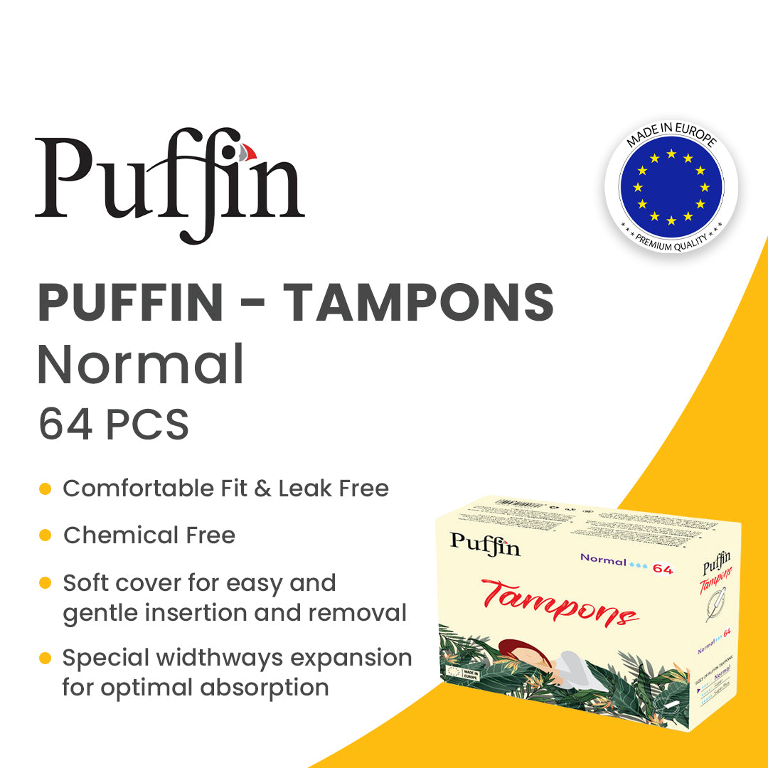 Puffin - Tampons - Normal - 64 pcs