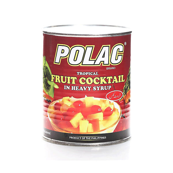 Polac - Tropical Fruit Cocktail In Heavy Syrup - 3000 gm (3KG)