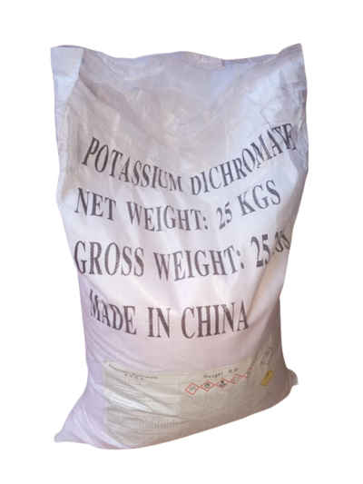 Potassium Dichromate - Red - K2CR2o7 - 25 KG