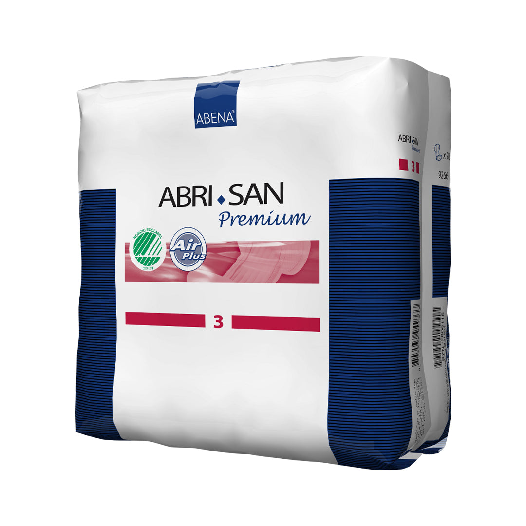 Abri San 3 - Unisex - Pads - 11 x 26 cm - 28 pieces