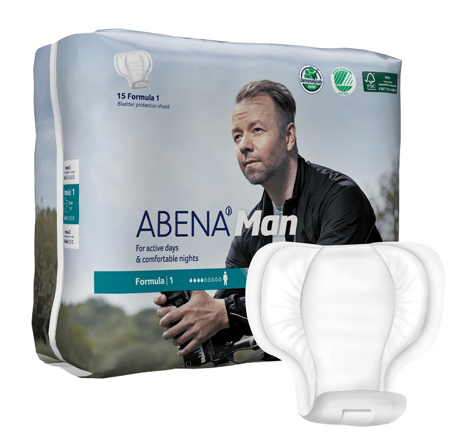 Abena Man - Pads - 23 x 29 cm - 15 pieces