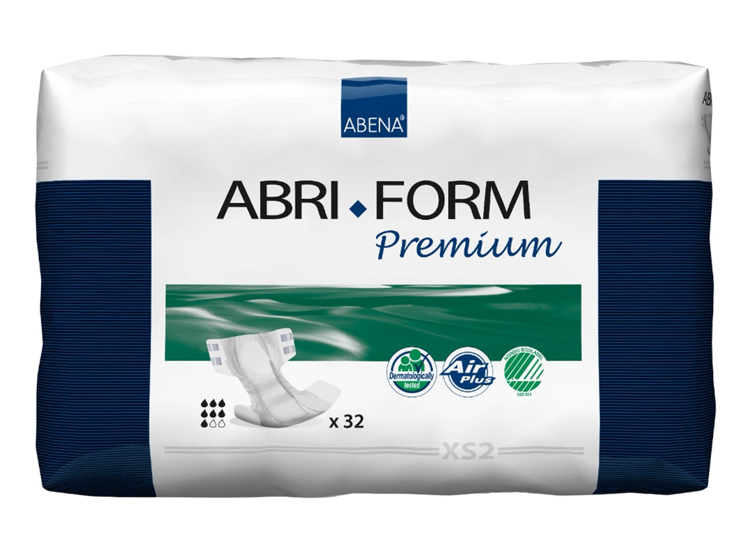 ABRI-FORM - PREMIUM- Adult Diaper - Extra Small-50 - 60 cm-32 pieces