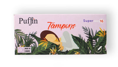 Puffin Tampons Super-Tampons-16 pcs