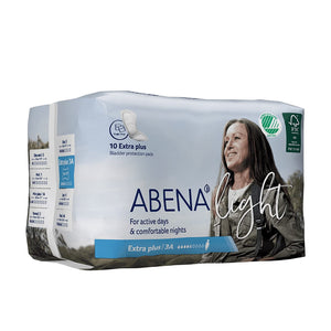 Abena Light - Extra Plus - 3-in-1-Pads - 33 x 11 cm-10 pcs