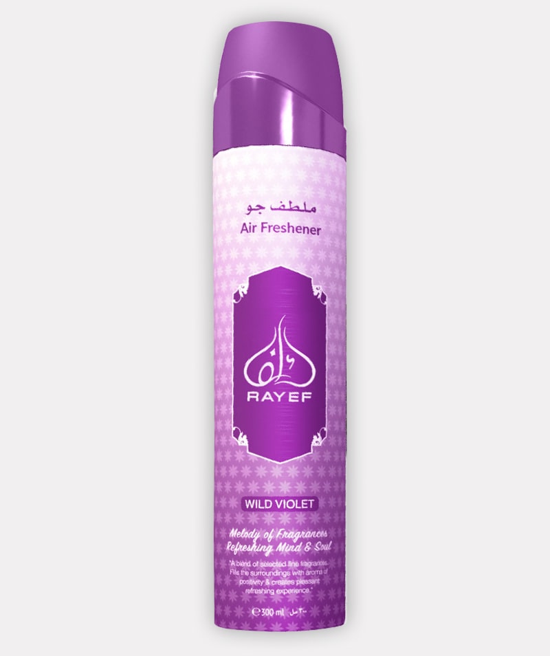 Rayef - Wild Violet
- Air Freshener - 300ML