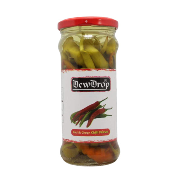 Dewdrop - Red And Green Chilli - 420g- Pack Of 12