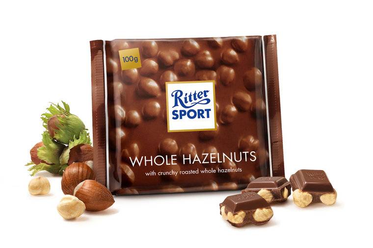 Ritter Sport - Pure Whole Hazelnut - 100g | Jodiabaazar.com