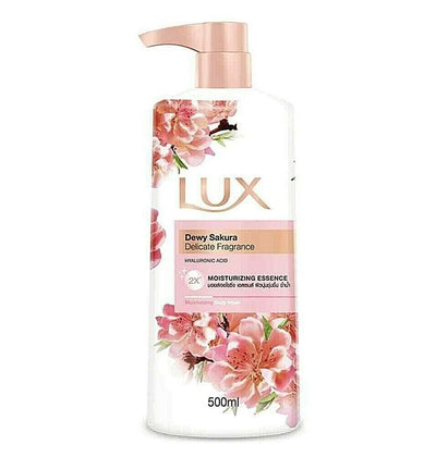 Lux - Dewy Sakura - Body Wash - Shower Gel - 500 ml (Imported)