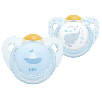 NUK Latex Soother Blue 0-6m