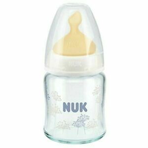 NUK FIRST CHOICE + GLASS 120ML LATEX